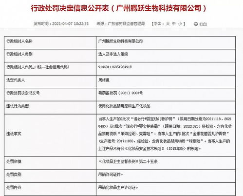 全國(guó)首例化妝品企業(yè)質(zhì)量負(fù)責(zé)人被罰事件警示行業(yè)規(guī)范